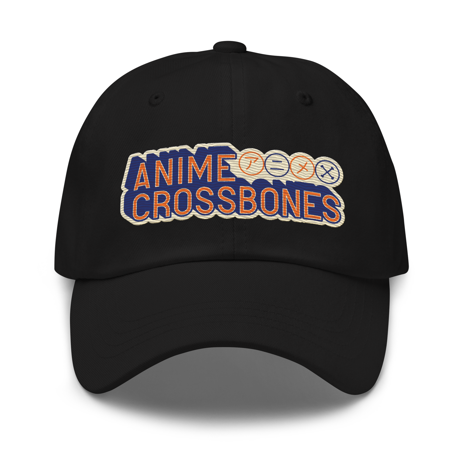 Anime Crossbones Embroidered Emblem Hat